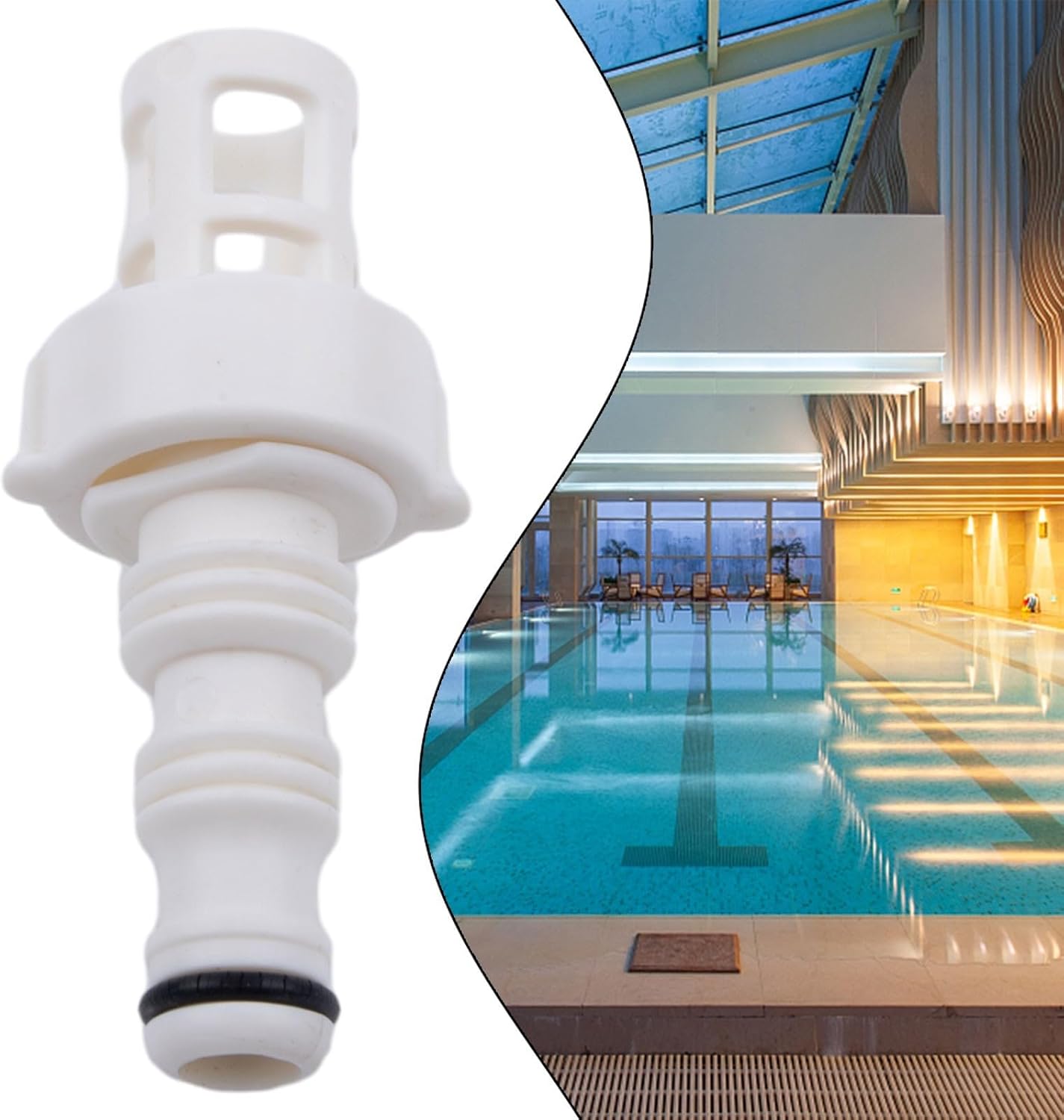 Adaptateur de vidange d'eau de piscine pour connecteur PVC de drainage de piscine - 2