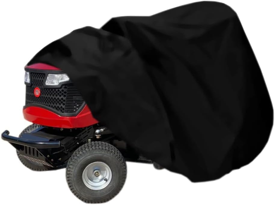 Pokrowiec ochronny na traktor ogrodowy, wodoodporny i pyłoszczelny, lekki i odporny na promieniowanie UV, do kosiarki samojezdnej XL 180x137x117cm