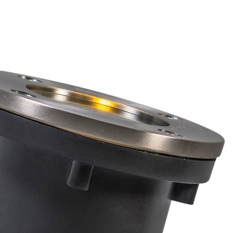 Faretto da terra smart in acciaio inossidabile con WiFi GU10 IP65 - Basic Round - 6