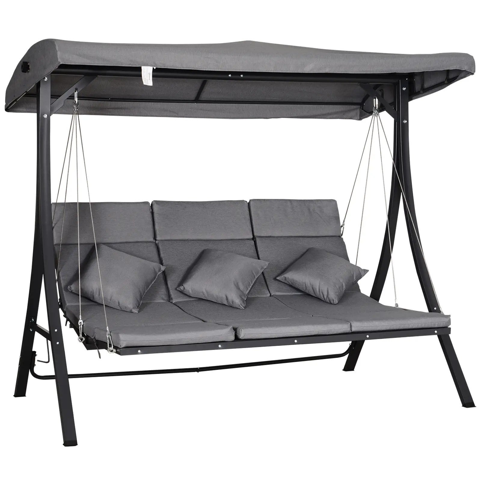 Hamac Sur Pied Confortable Pour 1 Ou 2 Personnes - Support Inclus Jusqu'à 200kg - Intérieur Extérieur