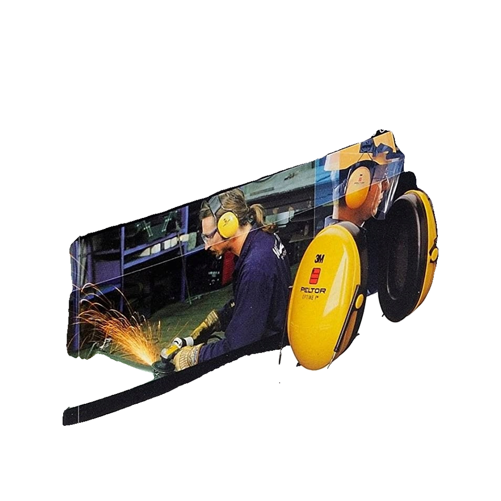 3M - Casque antibruit Optime I serre-nuque - 28dB - H51006 - 2