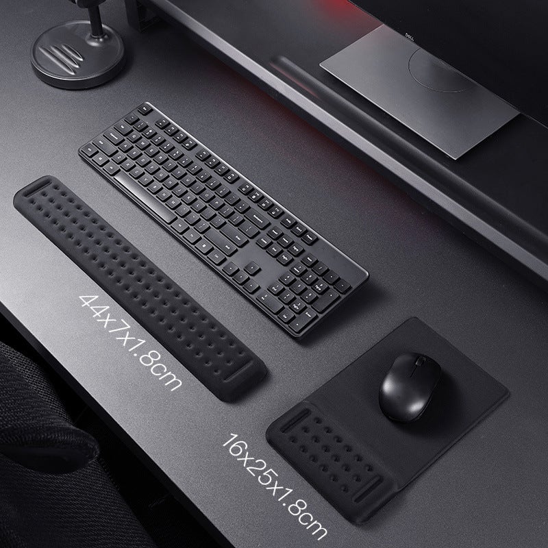 Tappetino per mouse con poggiapolsi ergonomico, imbottitura in memory foam, tappetino per mouse per computer, lavoro, ufficio, nero | Leroy Merlin Tappetino per mouse con poggiapolsi ergonomico, imbottitura in memory foam, tappetino per mouse per computer, lavoro, ufficio, nero | Leroy Merlin