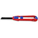 Knipex CutiX Cutter universel en magnésium, 165mm, barre de stabilisation, verrouillage de la lame, lame sécable 18 mm, cutter, couteau, 90 10 165 BK Knipex CutiX Cutter universel en magnésium, 165mm, barre de stabilisation, verrouillage de la lame, lame sécable 18 mm, cutter, couteau, 90 10 165 BK