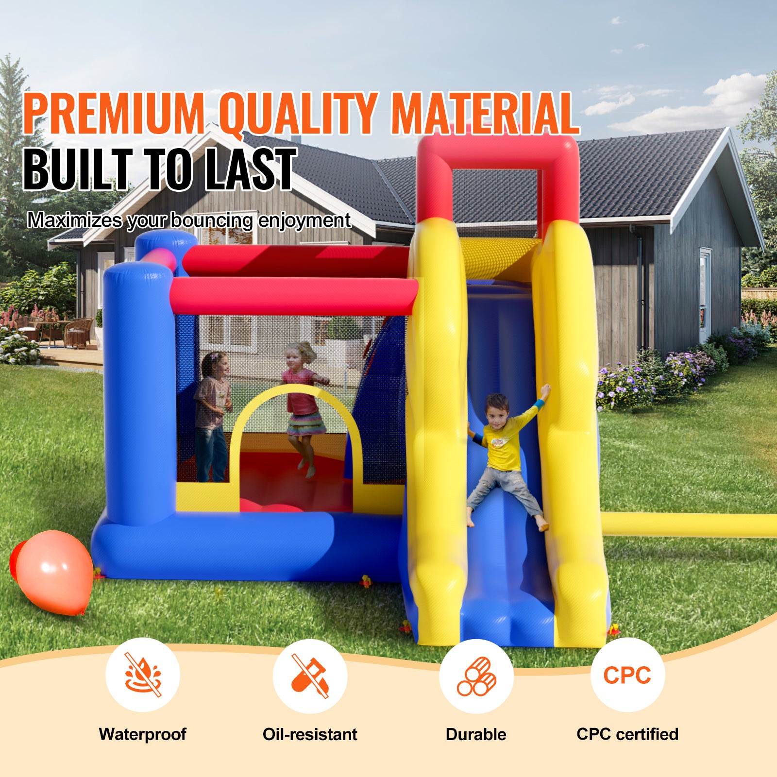 Castello gonfiabile SucceBuy 134 x 102 x 91