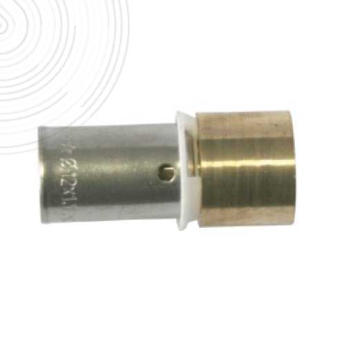 Raccord droit à souder PER sur tube cuivre 20 TC 18 SOMATHERM 3315 20 18 - 3