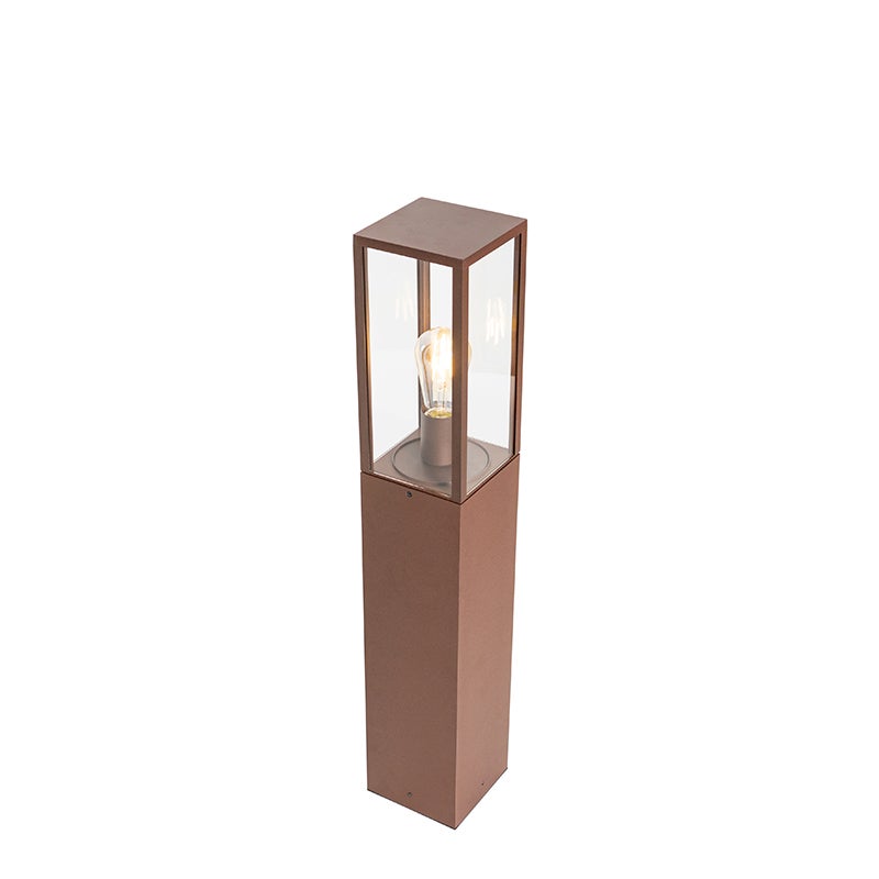 Lampada da terra per esterni industriale marrone ruggine 80 cm IP44 - Charlois - 9