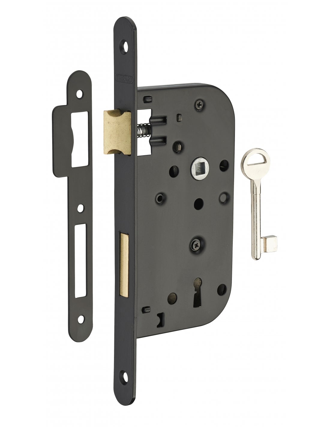 Cylindre De Serrure Anti-effraction – Pour Porte De Chambre, Finition Argent, Fer électroplaqué