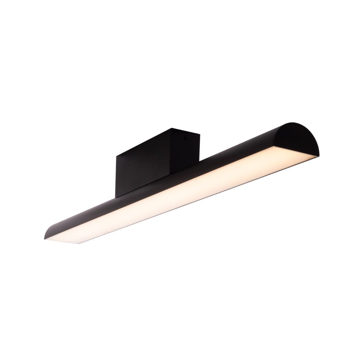 Kinkiet ścienny Tampa czarny LED 6W 3000K 1020lm wym: 8,3 x 60 x 6 cm metal IP44 Maxlight