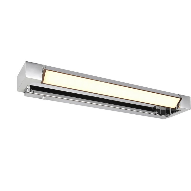 Kinkiet ścienny Fabrizio srebrny LED 9W 2300K-4000K 1000lm nad lustro wym: 6 x 50 cm aluminium IP44 Trio