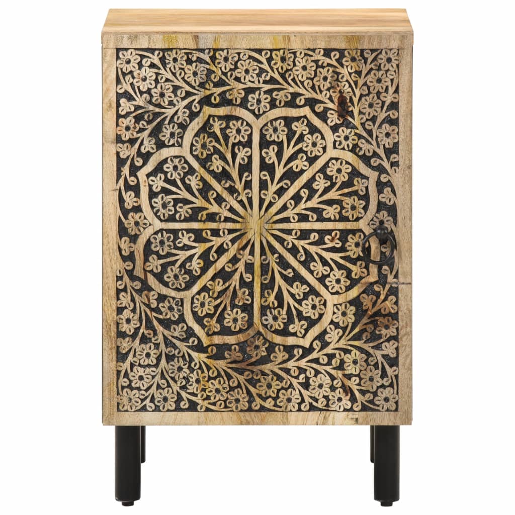 vidaXL Armoire de salle de bain 38x33x58 cm bois massif de manguier - 4