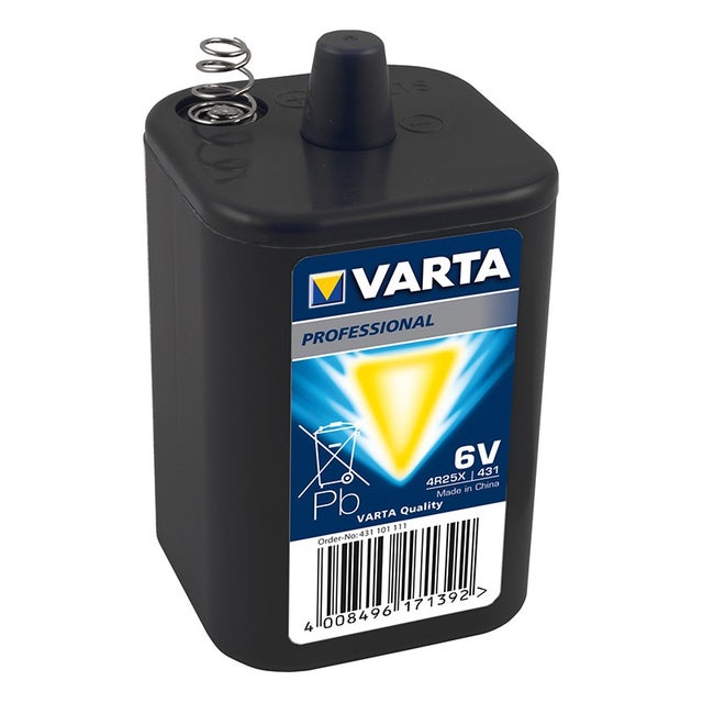 VARTA Pile 6V 4R25, 10Ah, chloride de zinc