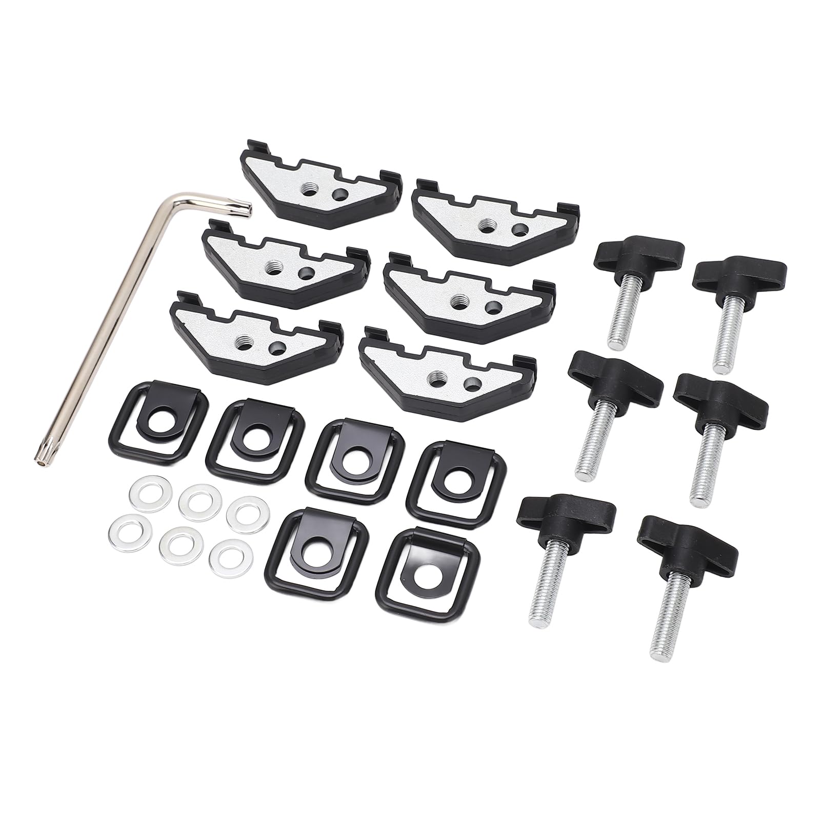 Kit Rimozione Rapida Hard Top Per Jeep Wrangler JK/YJ/TJ 1995-2016 - 32 Pezzi Con Viti - Foto 4