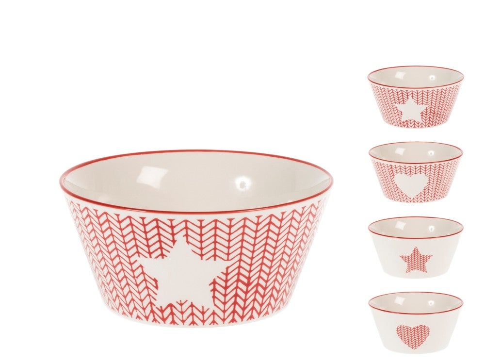 4x Bolo Bowl H&H Crochet In New Bone China Cc470 | Leroy Merlin