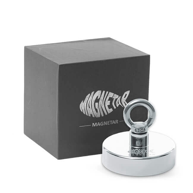 Ant Mag Pesca Magnetica D75 440 Kg Magnete Al Neodimio Double Face Con Viti Ad Anello Con Gancio Per La Ricerca Di Magneti, Magnete Di Salvataggio Per Trovare Tesori In Fiumi O - Foto 14