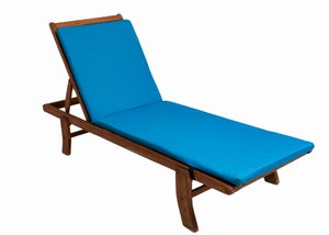 Lettino Prendisole | Sedia A Sdraio | Chaise Longue Con Tavolino E Cuscino In Massello Di Acacia Cfw53719 90629901