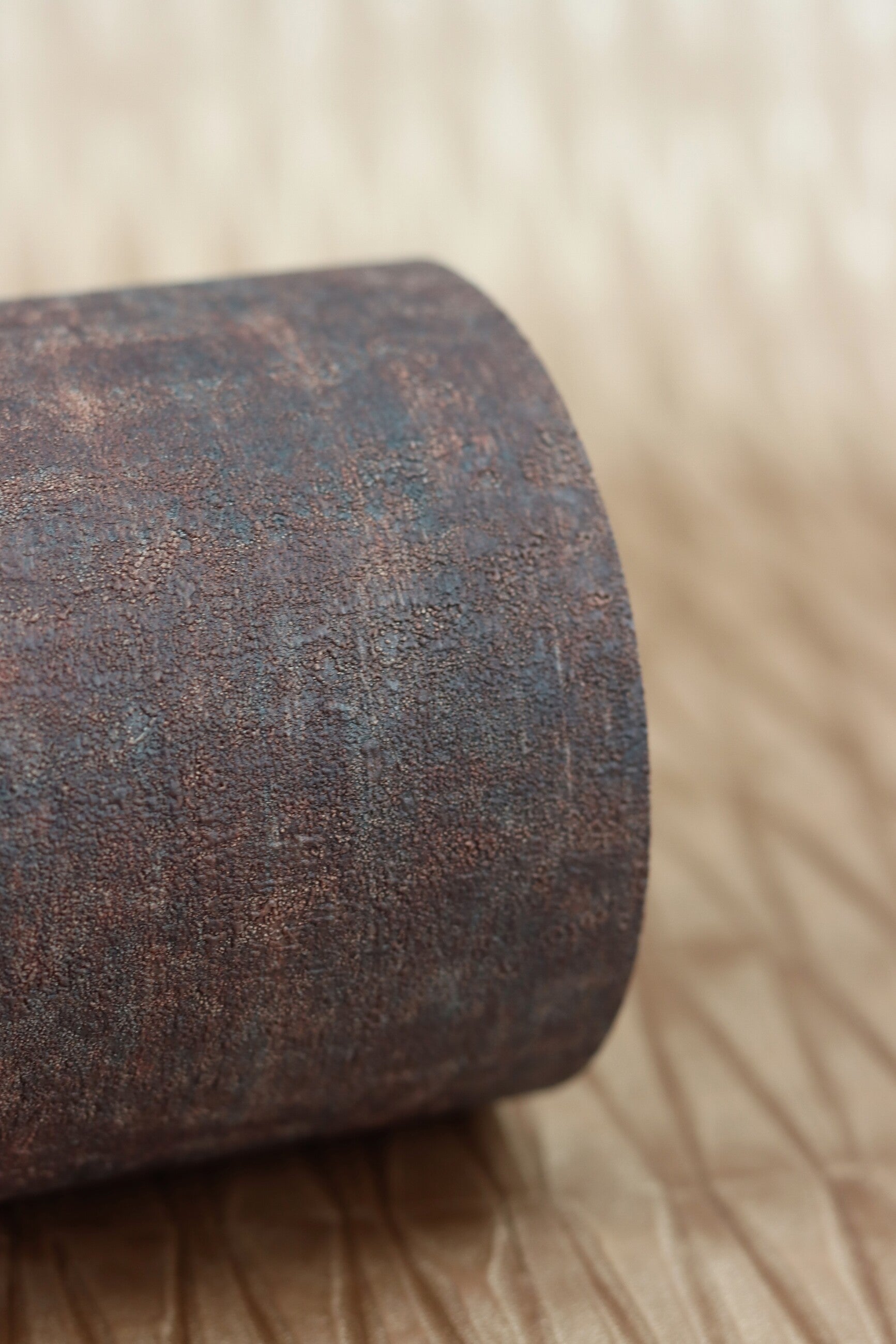 Carta da parati Rasch 428445 - Carta da parati in tessuto non tessuto marrone in stile factory - 4