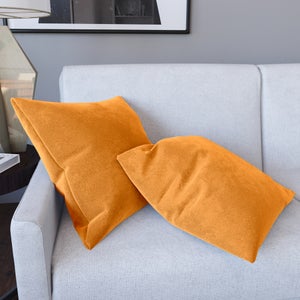 Federe Per Cuscini In Velluto In 3 Diverse Tonalità Di Rosa - Foto 7