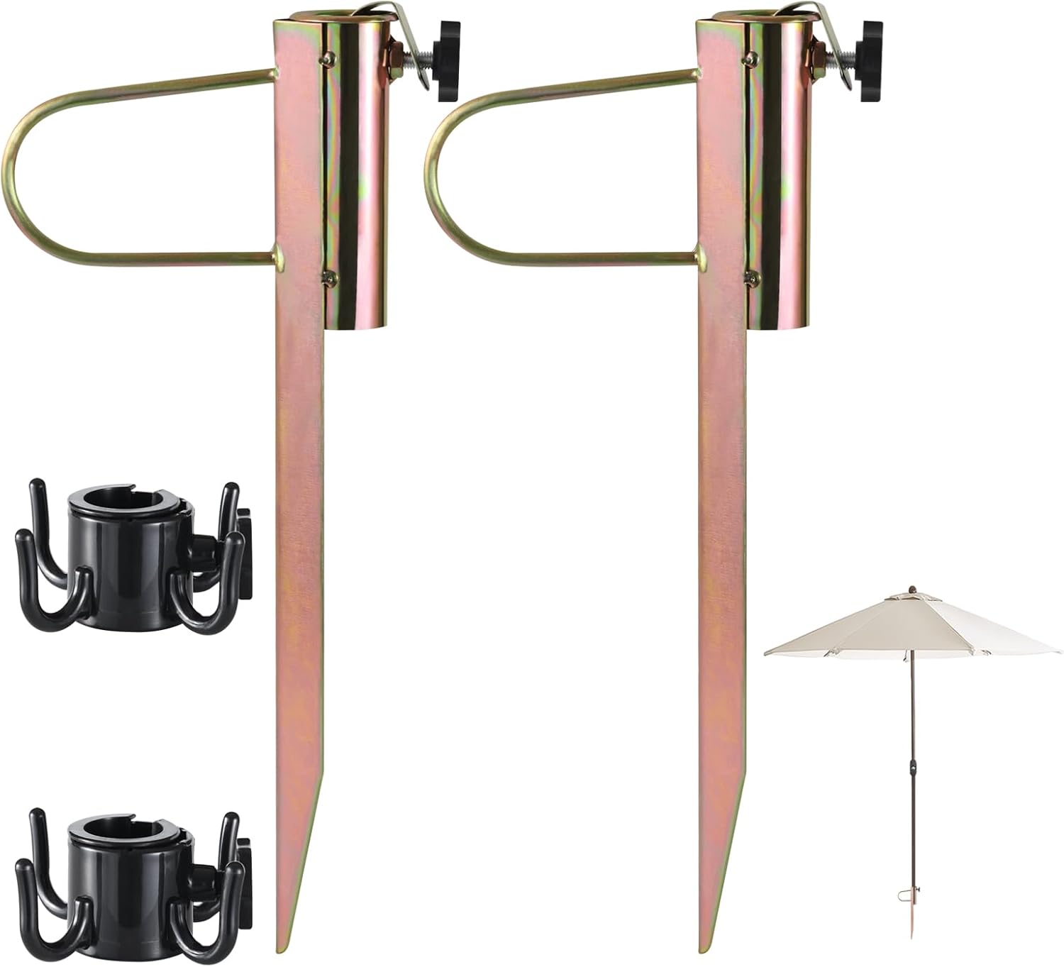 Relaxdays Pied De Parasol, Pour Tubes De Parasol De 38-50 Mm, D : 50 Cm Jardin Aspect Fonte Pied De Parasol Vertnoir 82965729