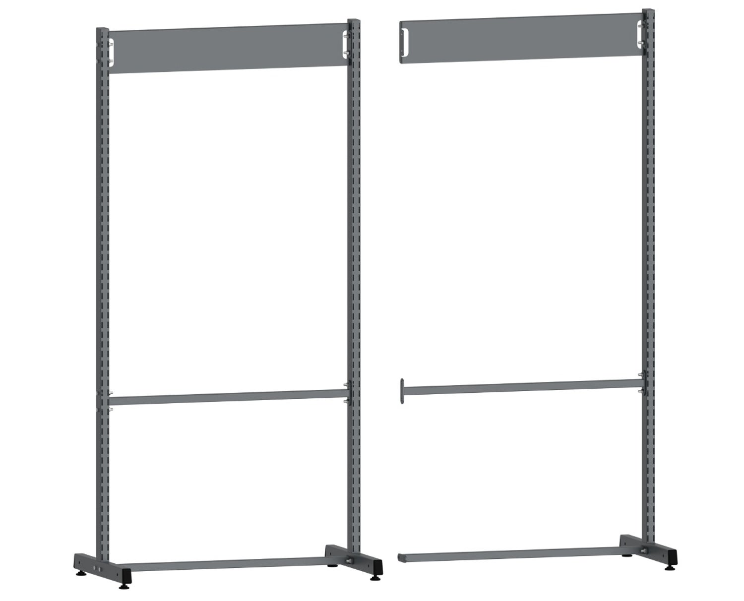 Structure modulaire fixe double face Kombineo - Meuble d'atelier en ...