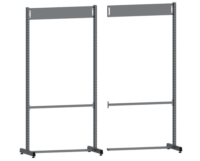 Structure modulaire fixe double face Kombineo - Meuble d'atelier en ...