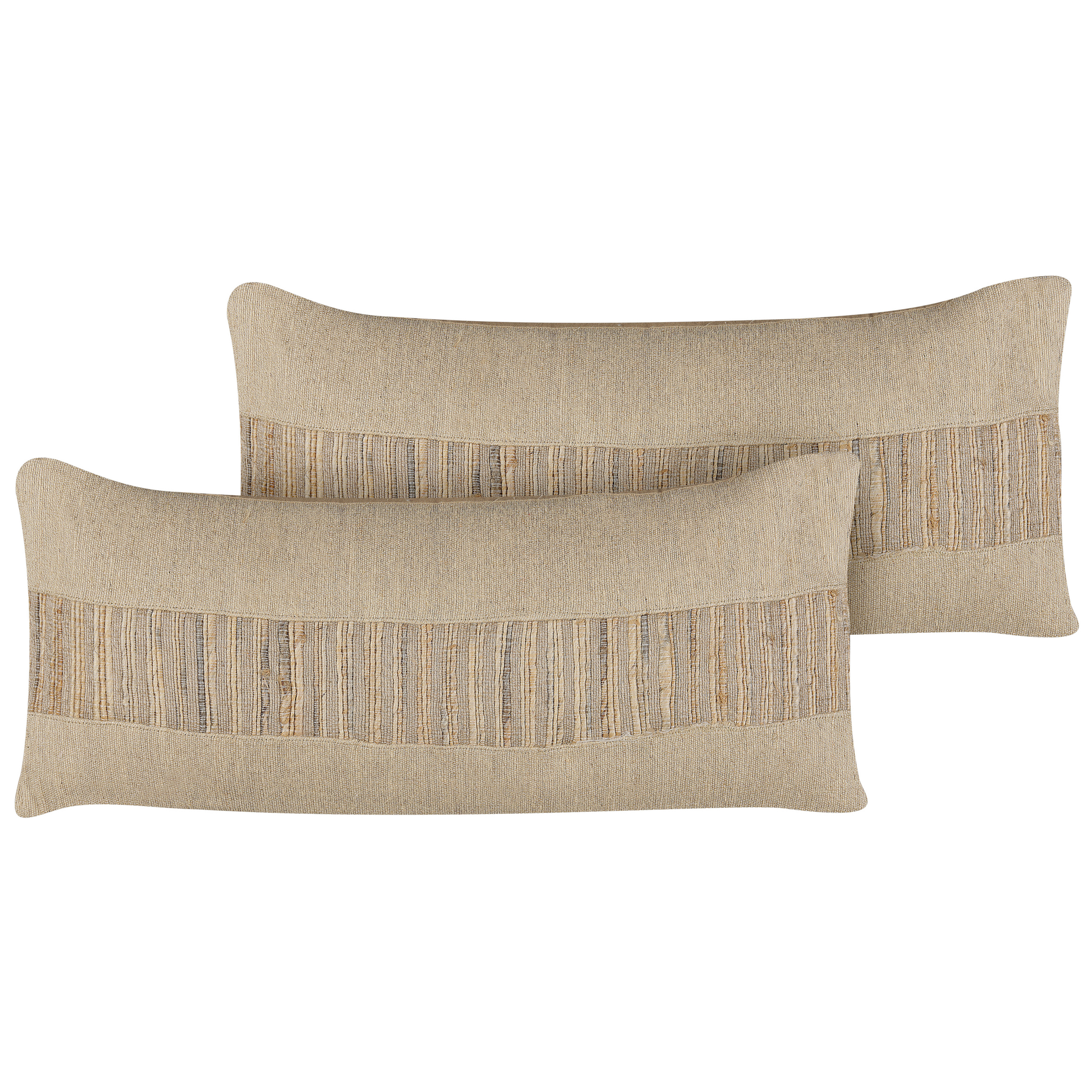 Lot De 2 Coussins Décoratifs Macy's Pour Les Fêtes - 20x20 Pouces - Multicolore - Neuf Sous Blister