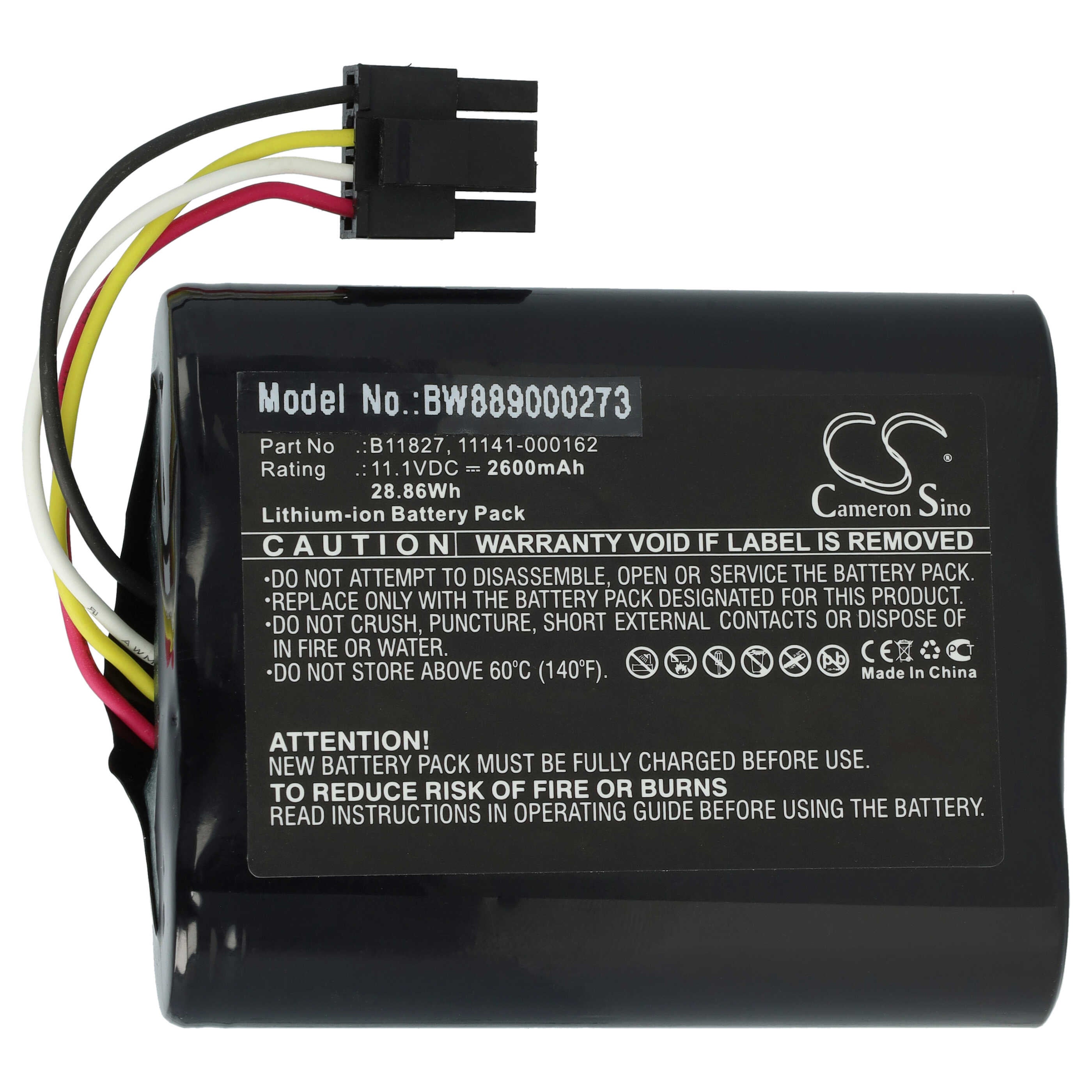 Batterie remplace Spektrum SPMB2000LITX pour télécommande Spektrum