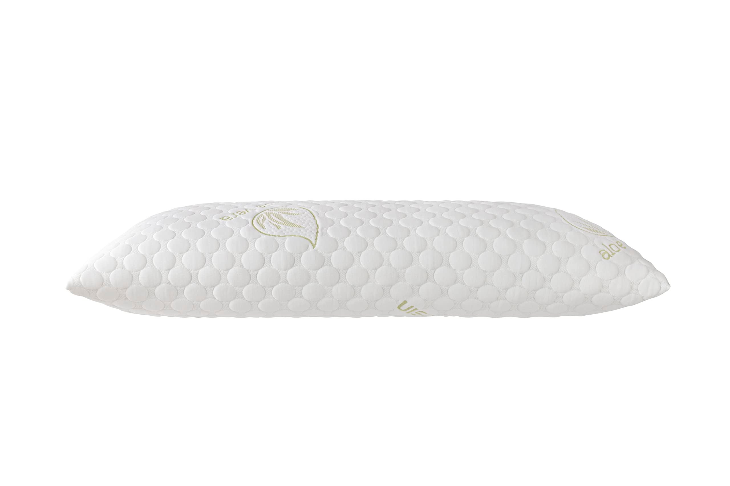Almohada Viscoelástica de Copos 80x36 cm Aloe Vera Firmeza Media-Alta TODOCAMA - 2
