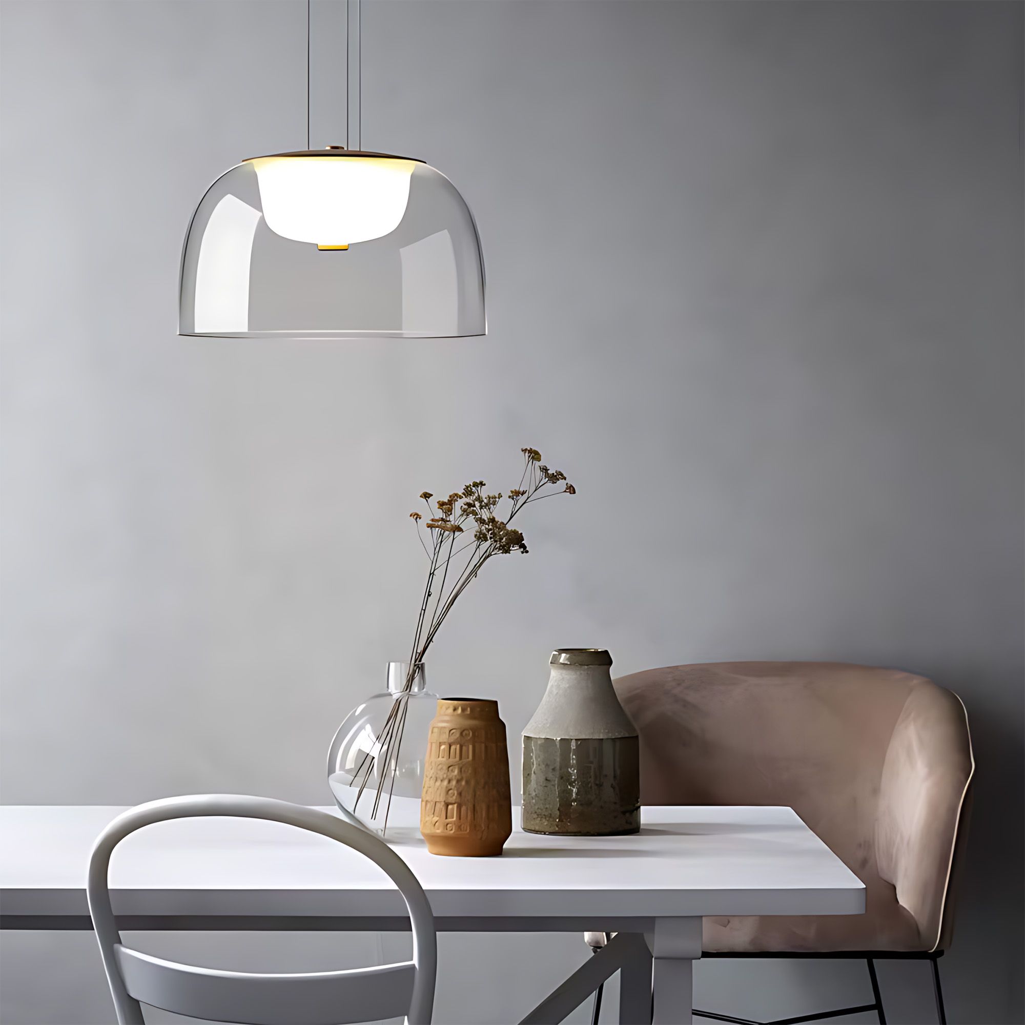 Lampa Sufitowa Wisząca Toolight App1690-1Pc B Złoty - 4