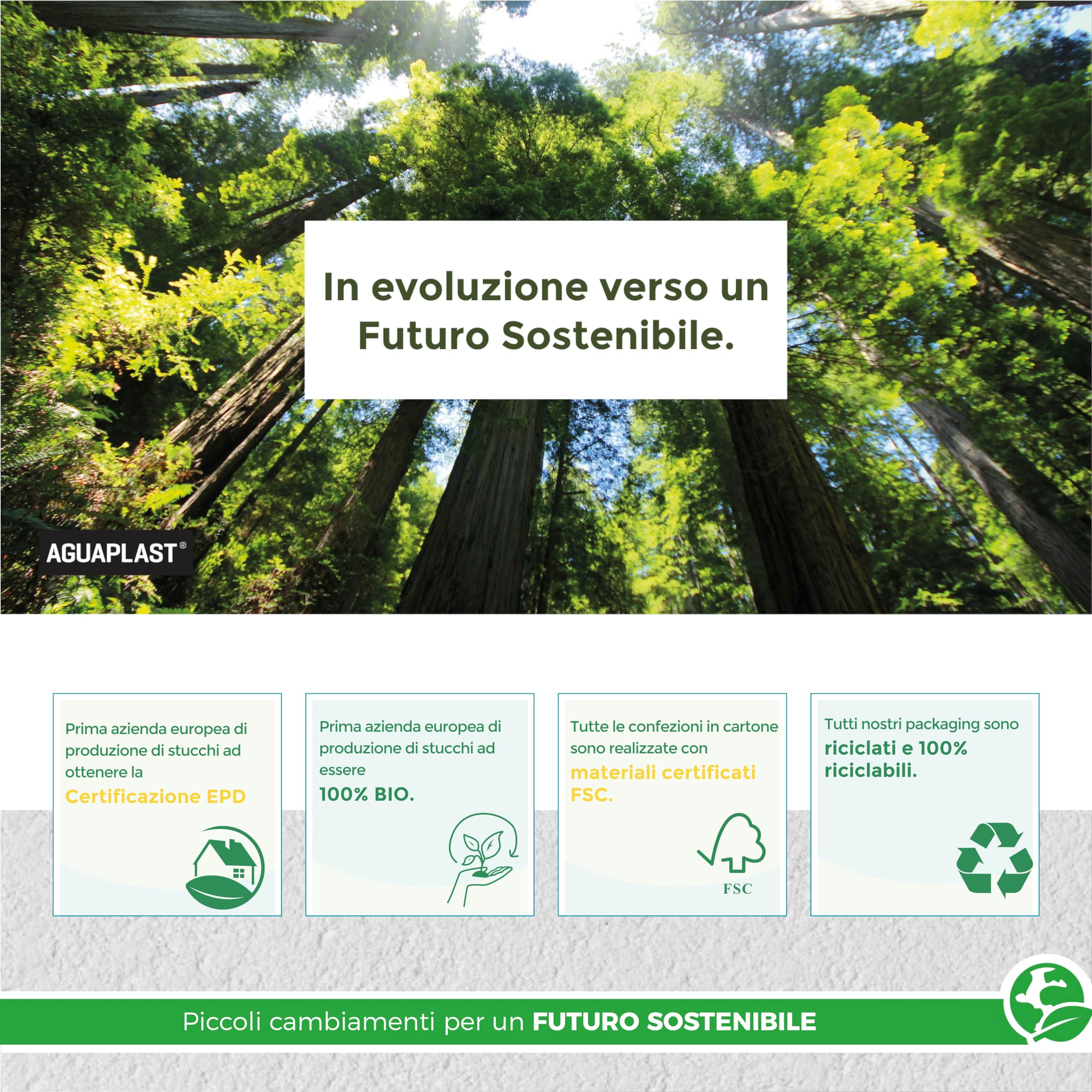 Aguaplast Rapid Fill Stucco In Pasta 1kg | Riparazione Muri Effetto Intonaco | Essicazione Rapida - Grigio - Foto 10