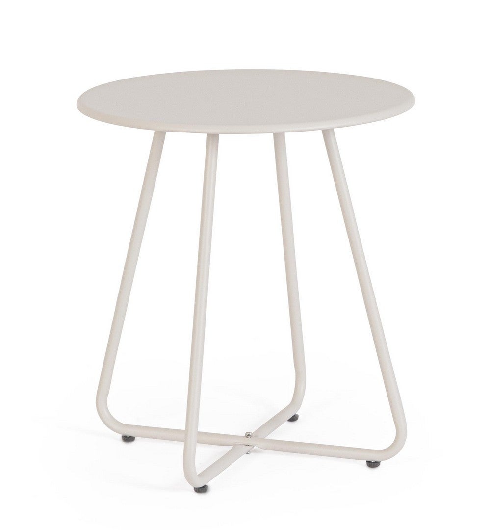 Stół zewnętrzny ze stali lakierowanej elektroforetycznie, Ø45 - 50h piaskowany