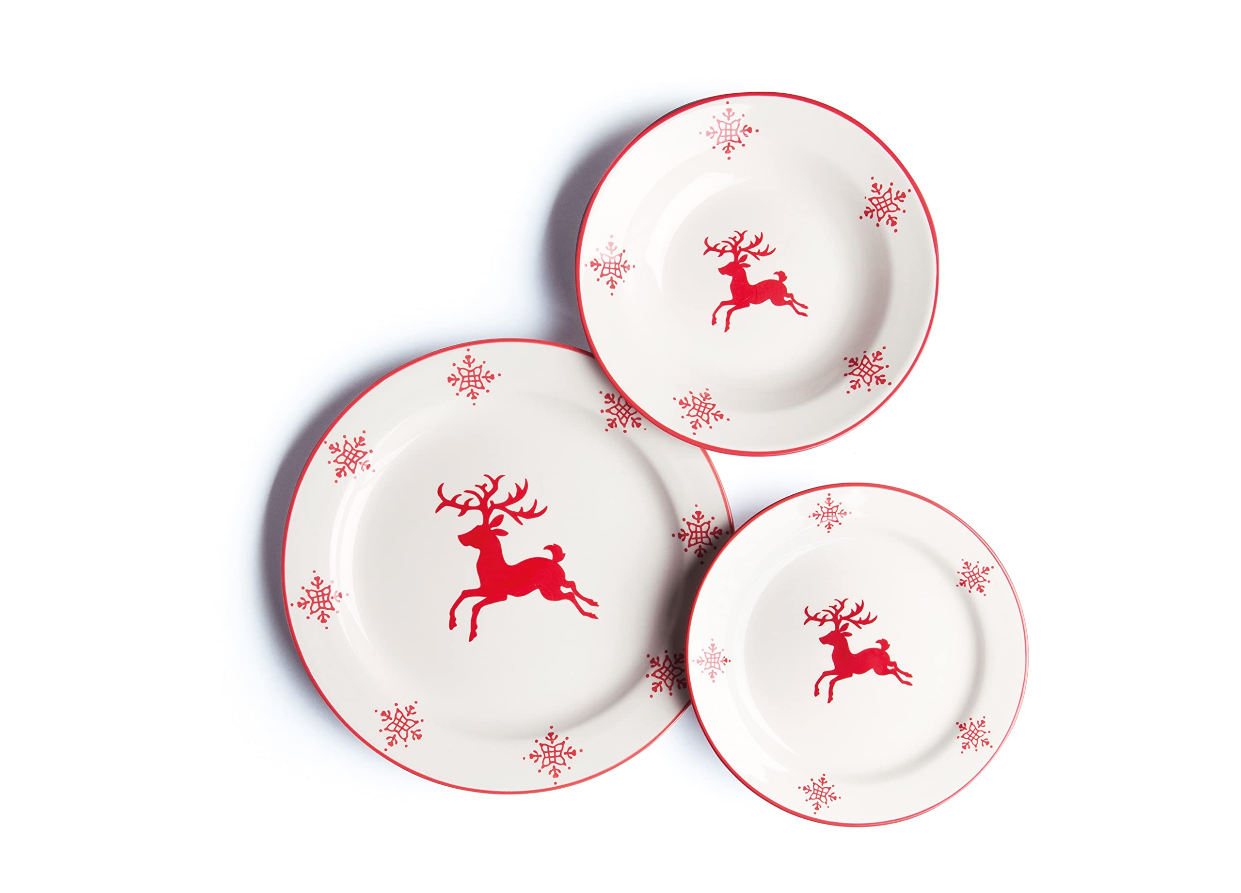 Staub Set Da Tavola In Ceramica 12 Pezzi – Stoviglie In Gres Smaltato Bianco, Adatto A Microonde E Lavastoviglie