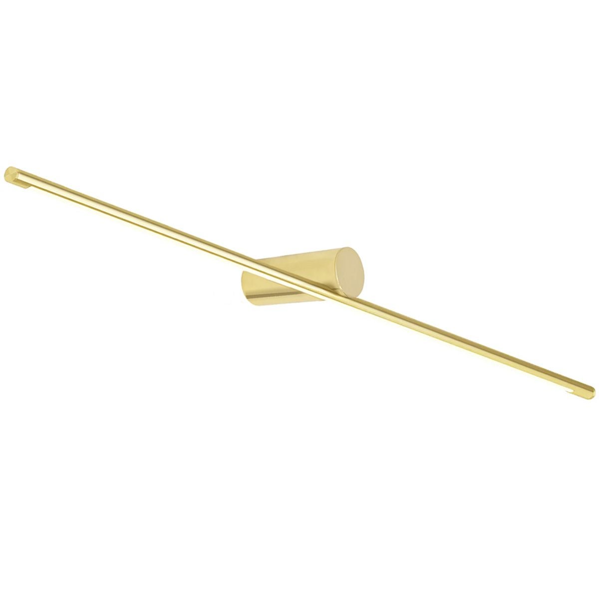 Kinkiet Łazienkowy Led Toolight Led App1346-W Złoty Szczotkowany 80Cm