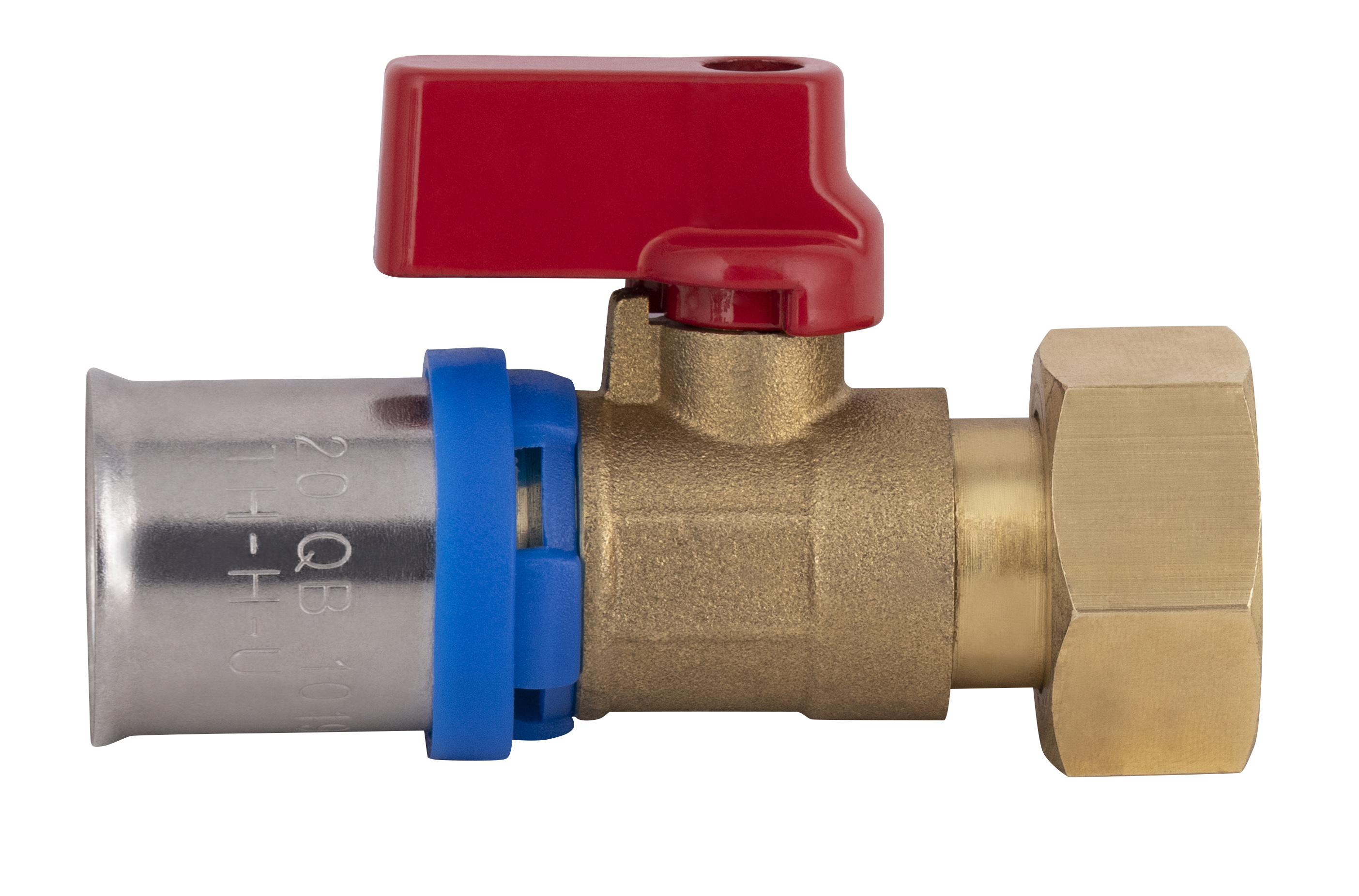 Vanne écrou libre à sertir multicouche Ø20 F15x21 (1/2) QUICK PLOMBERIE - 3