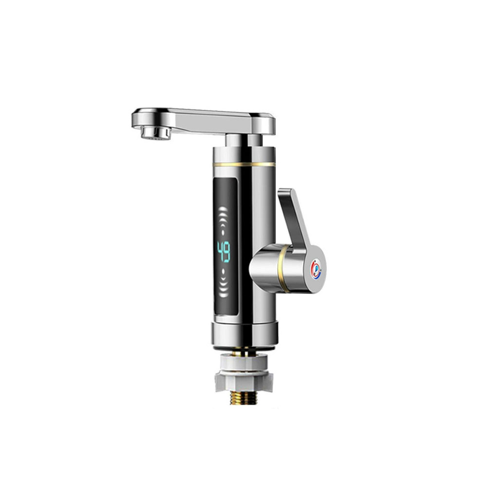 Baterie do podgrzewaczy wody, bateria do podgrzewaczy wody z wyświetlaczem LCD temperatury, obrót o 360 stopni