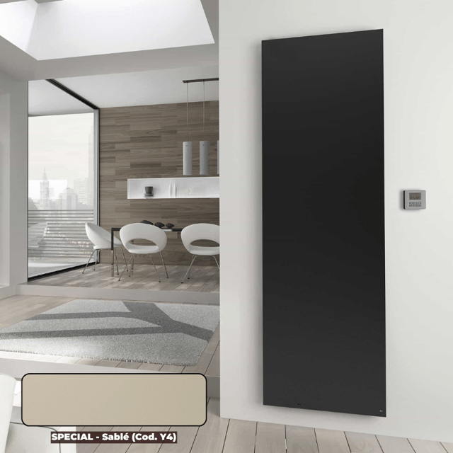 Radiateur decoratif électrique RELAX 580W sable - IRSAP - REPI106AY4A401NN