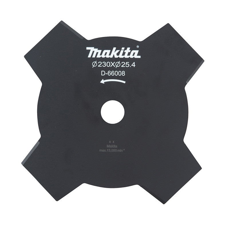 Makita 4-zębowe ostrze tnące udarowe 230 x 25,4 mm - D-66008