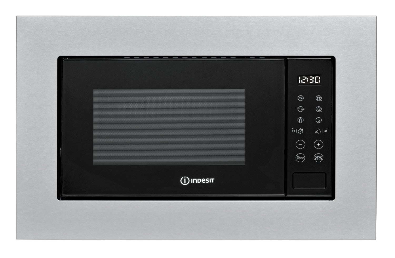 Indesit Mwi 120 Gx.1 Acero Inoxidable Microondas Con Grill Integrado 20 L 800 W Acero Inoxidable, Leroy Merlin