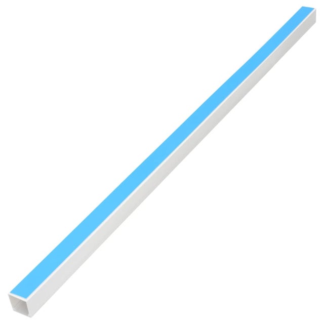 Canaletas para cables autoadhesivas PVC 33x33 mm 10 m