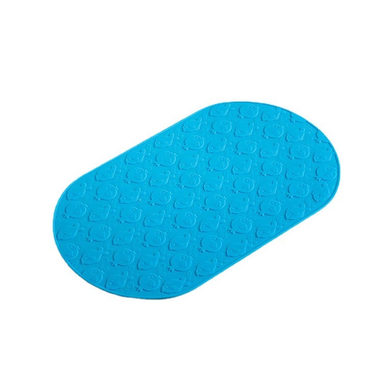 Mata do kąpieli dla niemowląt z powierzchnią antypoślizgową, wzorzysta, 42 x 25 cm