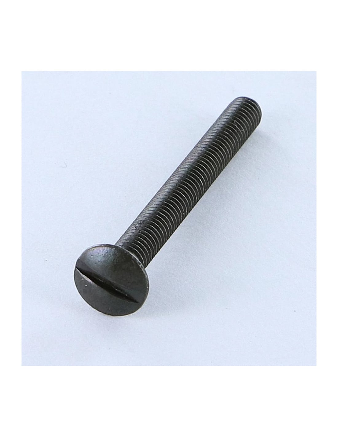 10 Vis Métal Tête Fraisée Bombée Acier Zingué 5x10 Mm - Lot De 10 Pièces