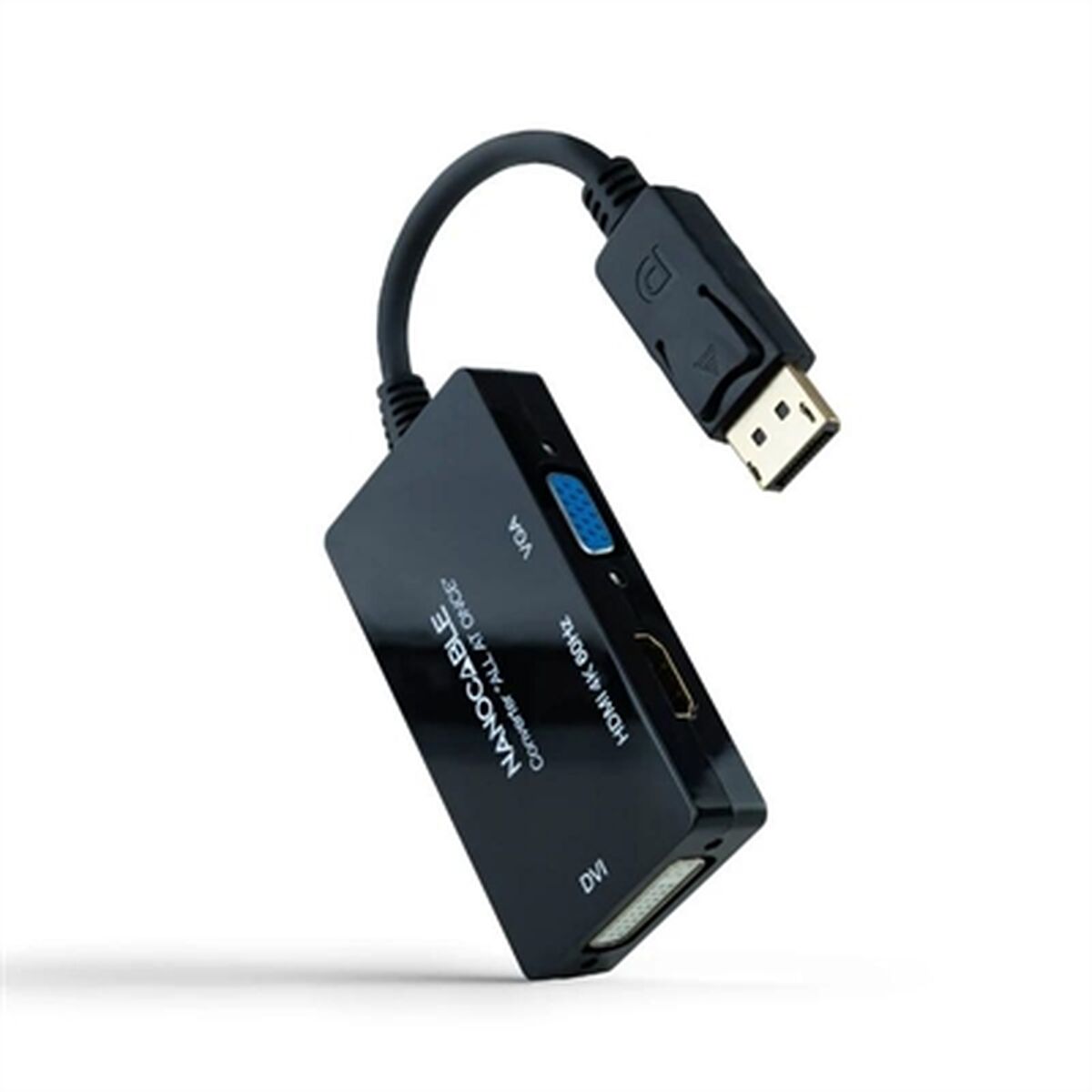 Nanocable Cable DISPLAYPORT Vers Convertisseur HDMI, DP/M - HDMI/M, Noir, 10 M
