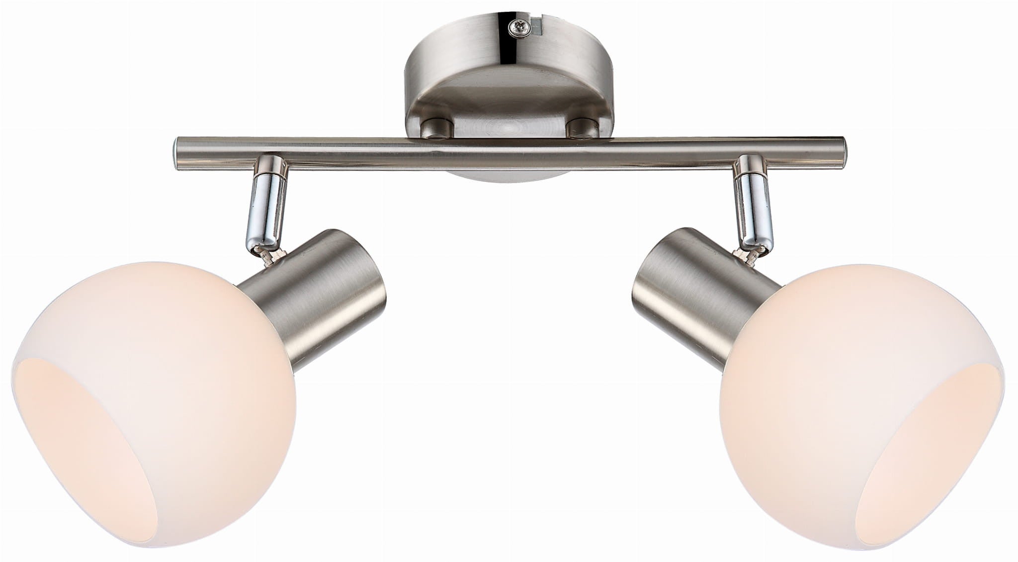 Lampa wisząca Mauro biało-srebrna 2xE14x14W pilot wym: 15 x 30 x 10 cm akryl Candellux