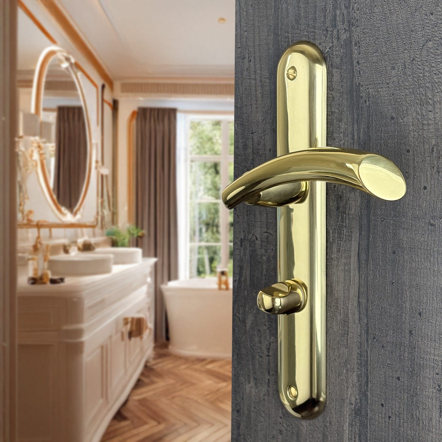 Poignée de porte en laiton LEVANTE Collection Levante By Dnd design Poignée de porte en laiton LEVANTE Collection Levante By Dnd design