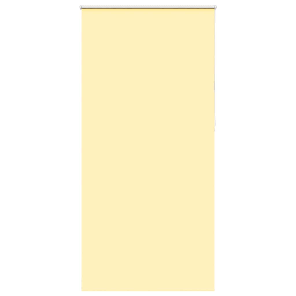 Roleta zaciemniająca Żółta 90x210 cm Szerokość tkaniny 85,7 cm vidaXL