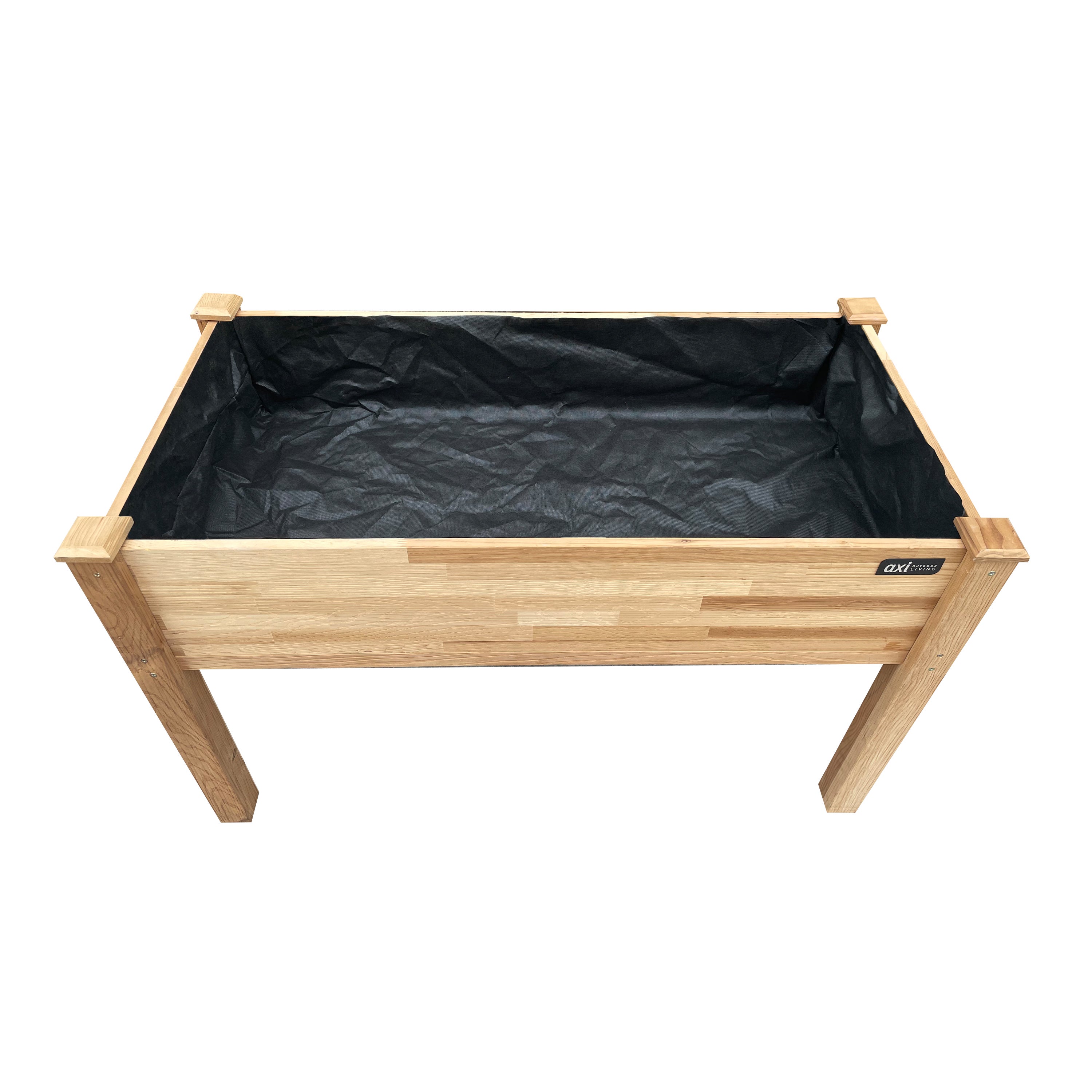 AXI Fioriera rialzata, marrone | Fioriera Legno di hemlock FSC 100% - Dimensioni pratiche per giardino/balcone/terrazza - 122 x 61 x 78 cm - 6