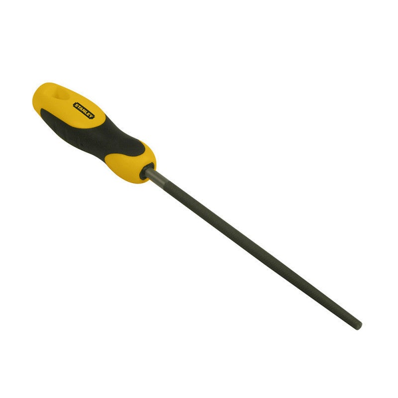 Lima Rotonda Per Metall KOTARBAU, Taglio Medio 2, Lunghezza 200mm X 7mm, Con Manico In Legno, Per Officina E Hobbistica - 2