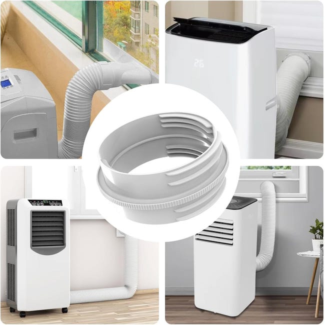 Raccord de tuyau d'évacuation de climatiseur - Raccord d'évacuation universel pour climatiseur portable - Pour évacuation de climatiseur - 4