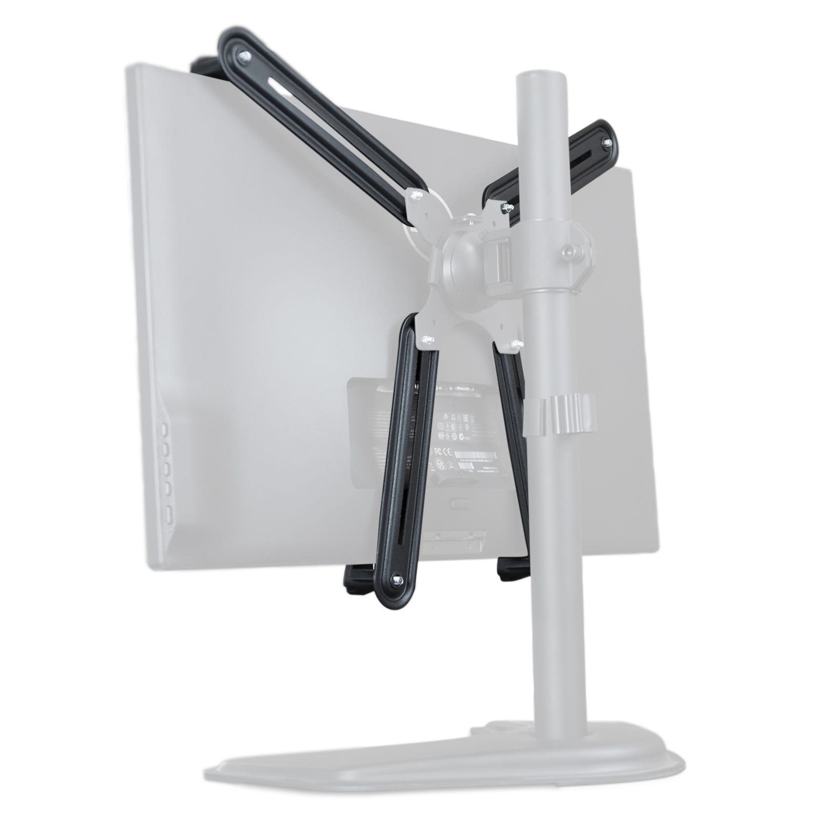 VIVO - Supporto universale in acciaio per computer portatile, con piastra VESA rimovibile da 75 mm e 100 mm, compatibile con computer portatili da 10 a 15,6, colore: nero, MONT-PL1A-LAP3 VIVO - Supporto universale in acciaio per computer portatile, con piastra VESA rimovibile da 75 mm e 100 mm, compatibile con computer portatili da 10 a 15,6, colore: nero, MONT-PL1A-LAP3