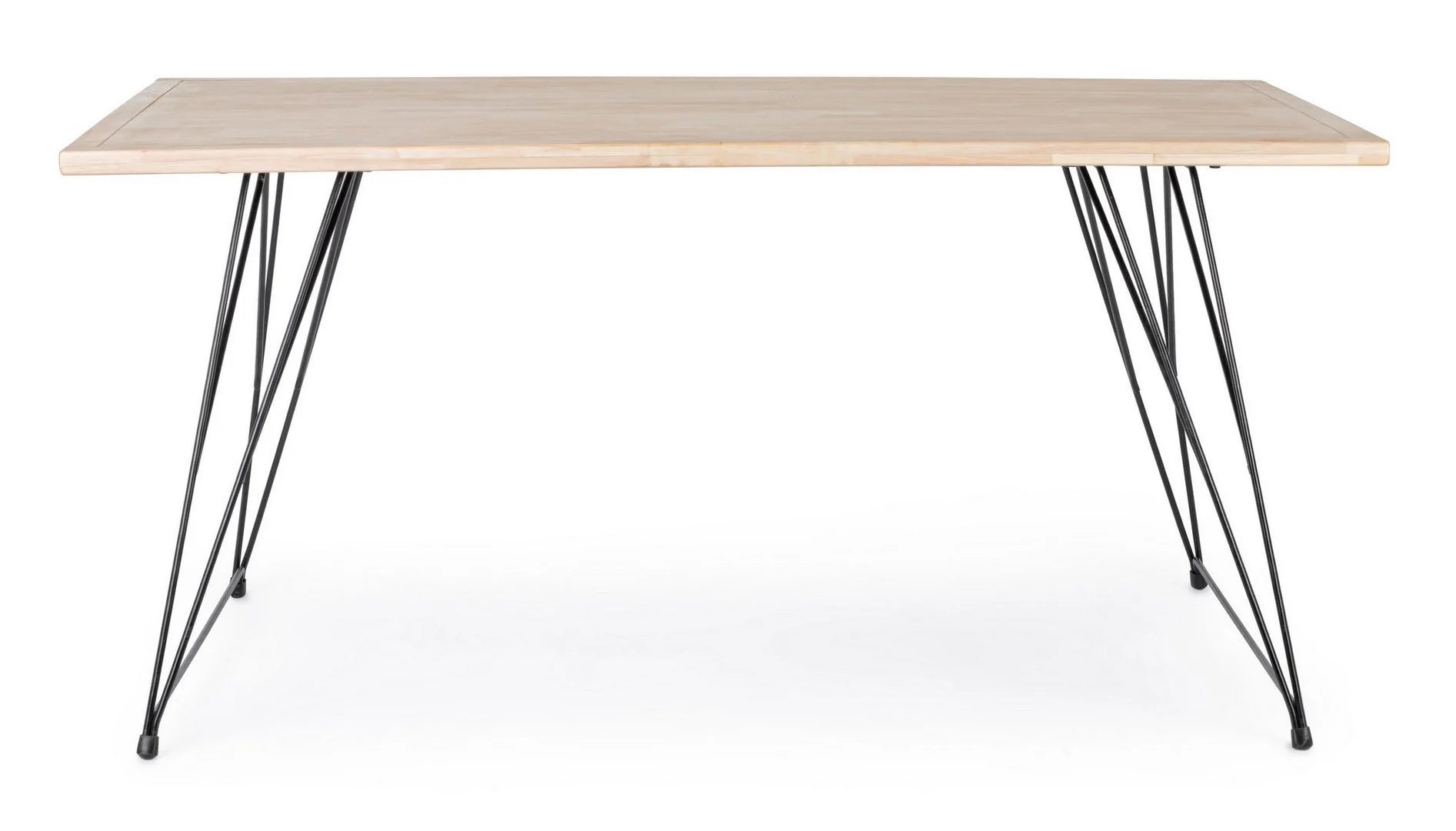 Table en bois design industriel DISTRICT 160x90x h76 cm - 3