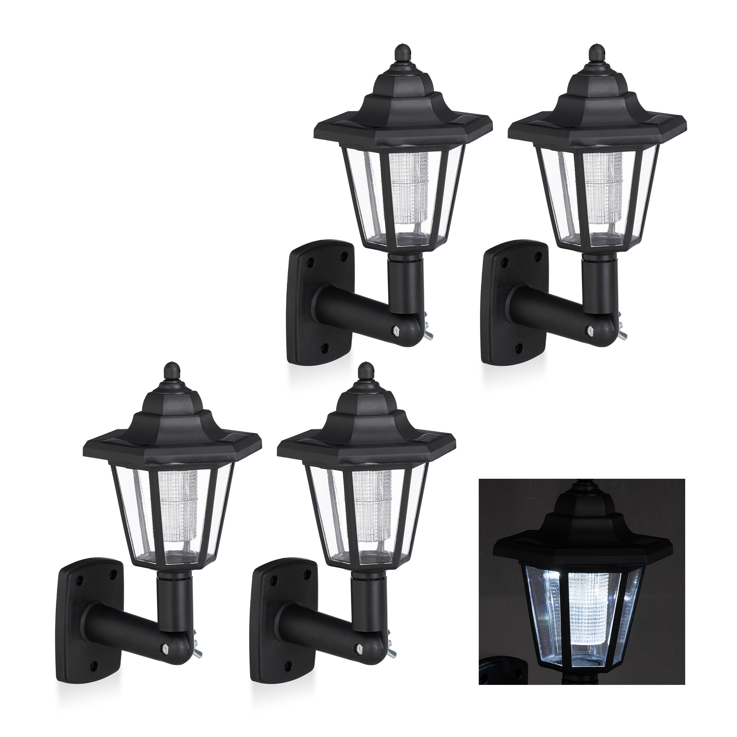 Lanterne Solaire Vintage – Suspension LED Pour Jardin/camping – Style Bougie – Neuve